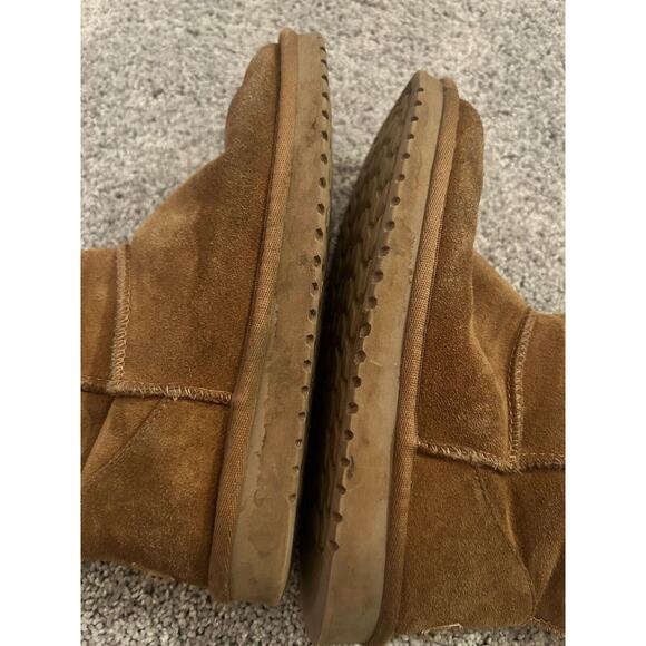 Koolaburra by‎ UGG 1017090 Chestnut US Size 8 Women's Koola Short Suede Boots - Picture 7 of 11